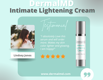 Customer Review on DermalMD Intimate Lightening Serum