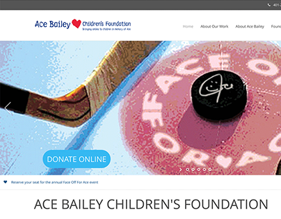 Ace Bailey Children's Foundation Website
