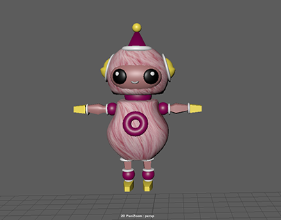 3D model of custom character