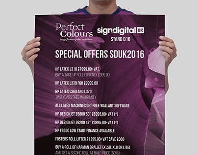 Special Offers Poster • Perfect Colours