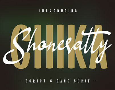 Shoneratty Chika Font Duo