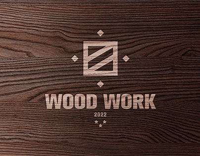 Free Wooden Logo Mockup