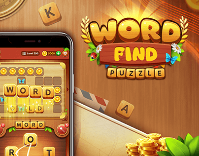 'Word Find Puzzle' Game UI