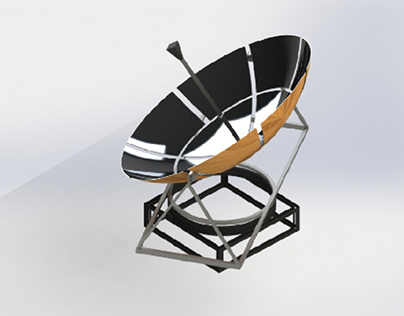 Parabolic solar collector prototype for thesis work