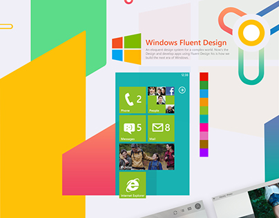 Windows Fluent Design Concept