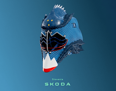 Project thumbnail - ŠKODA Goalie mask NFT's