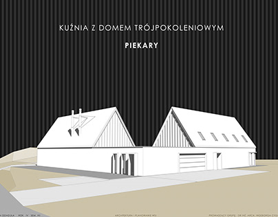 Smithy with three-generation house, Piekary