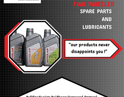 TWO WHEELER SPARE PARTS AND LUBRICANTS