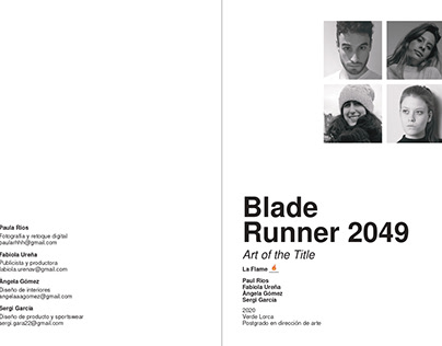 Blade Runner - Art of Title Summary