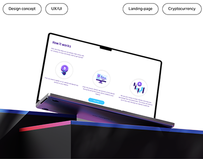 Cryptocurrency landing-page