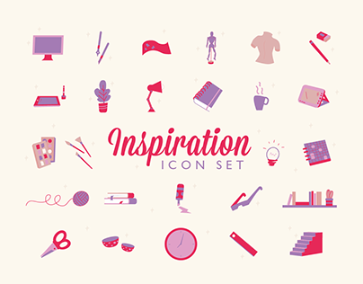 Inspiratio Icon Set | Ilustración