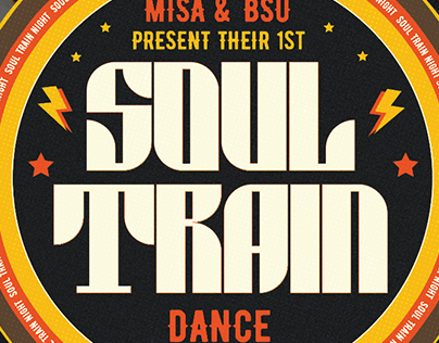 Soul Train Poster Design