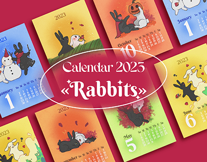 Calendar "Rabbits"