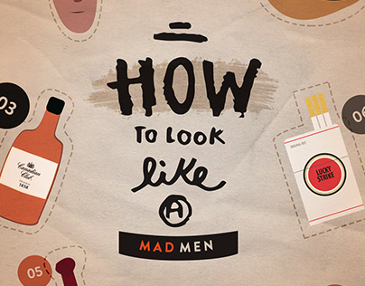 How to Look Like a Mad Men - Infographic + Poster