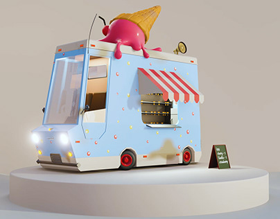 Ice Cream Truck 3D