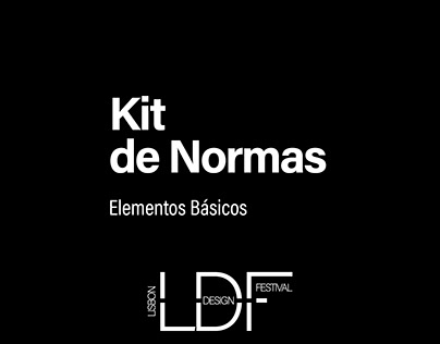 Kit de Normas Lisbon Design Festival