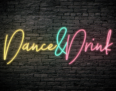 FREE Neon Photoshop Text Effect