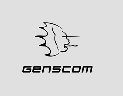 The First Project in Year 2000 for Genscom Logo