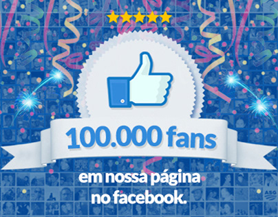100.000 fans no Facebook - 2011