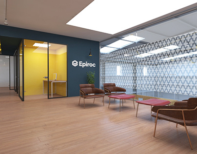 Epiroc - Office interior design