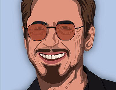 Tony Stark digital illustration