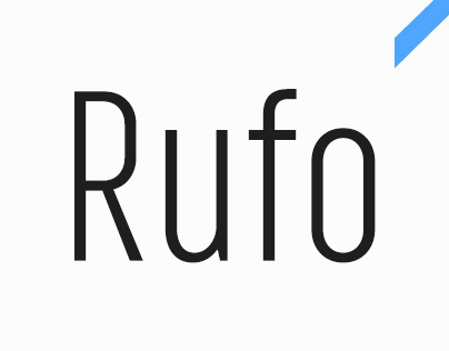 Rufo typeface