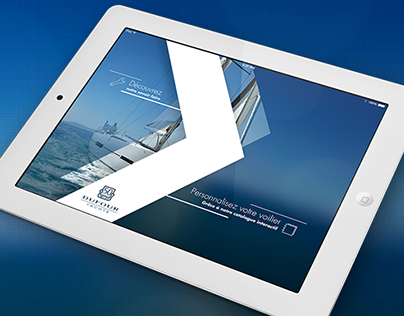 Dufour Yachts - iPad Design