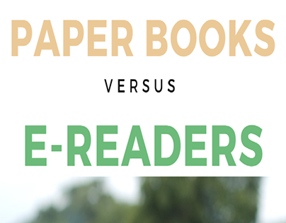 Paper Books versus E-readers