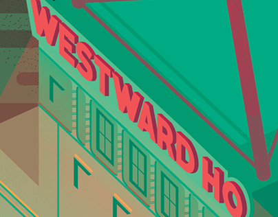 Westward Ho Illustration