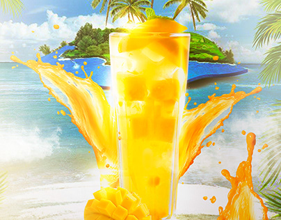 Juice poster design