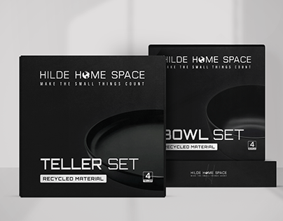 Hilde Home Space - Bowl & Teller Packaging Box