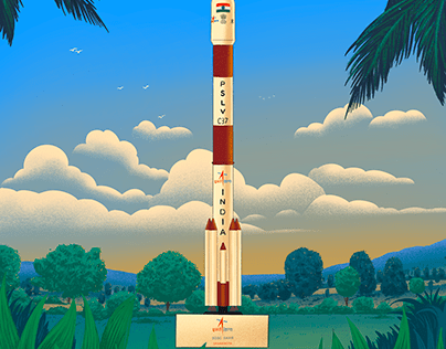 GOOGLE INDIA-One Rocket 104 Satellites