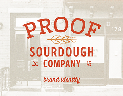 Proof Sourdough Co Brand Identity
