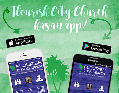 Flourish City Church Website & Graphics