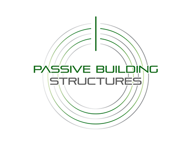 Passive Building Structures Logo Design