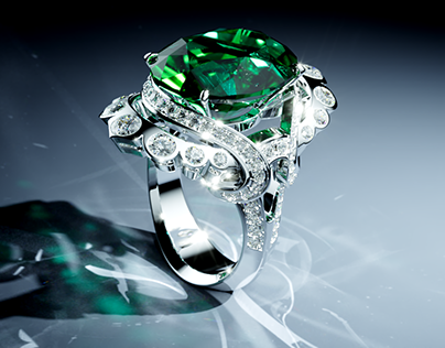 Vintage - Emerald ring