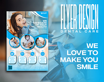 Flyer Design | Dental care Flyer Design