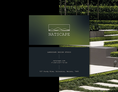 Логотип для студии ландшафтного дизайна | NatScape