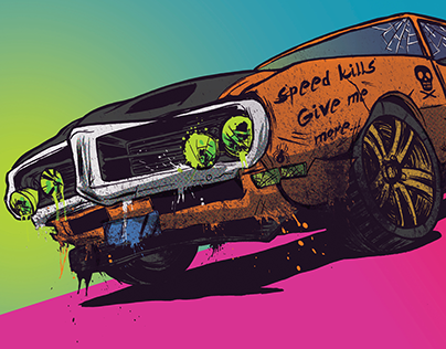 Speed Kills ~ Illustration