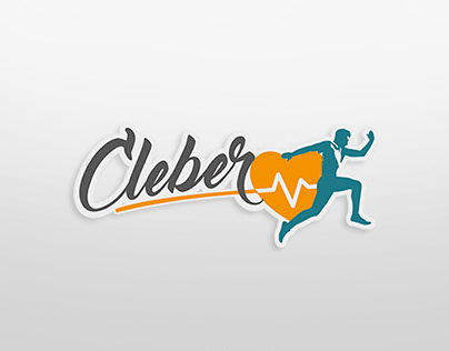 Logotipo e identidade visual do Cleber Personal Trainer