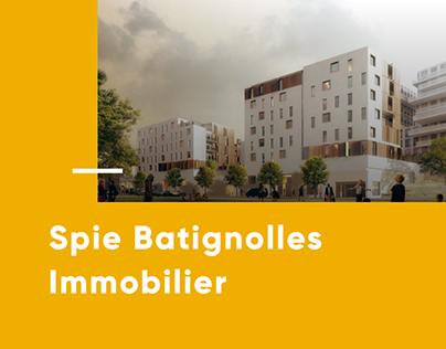 Spie Batignolles Immobilier • UI Design