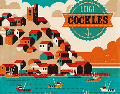 Leigh-on-Sea - Leigh Cockles Poster