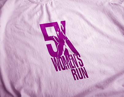 5K womens run logo