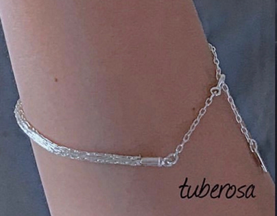 wire knit bracelet