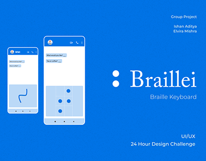 Braillei - A gesture keyboard for Visually impaired