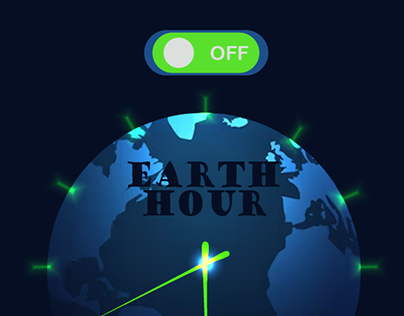 Poster on Earth Hour