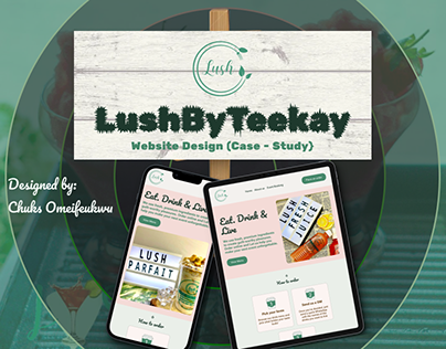 LushByTeekay Website Design Case Study