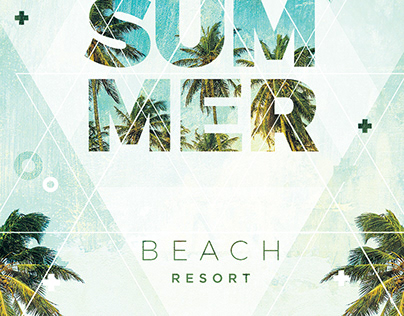 Beach Resort Flyer