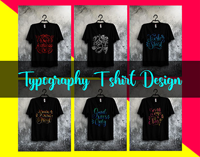 Creative Typography T-Shirt Design