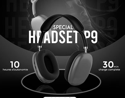 Flyer for headset P9